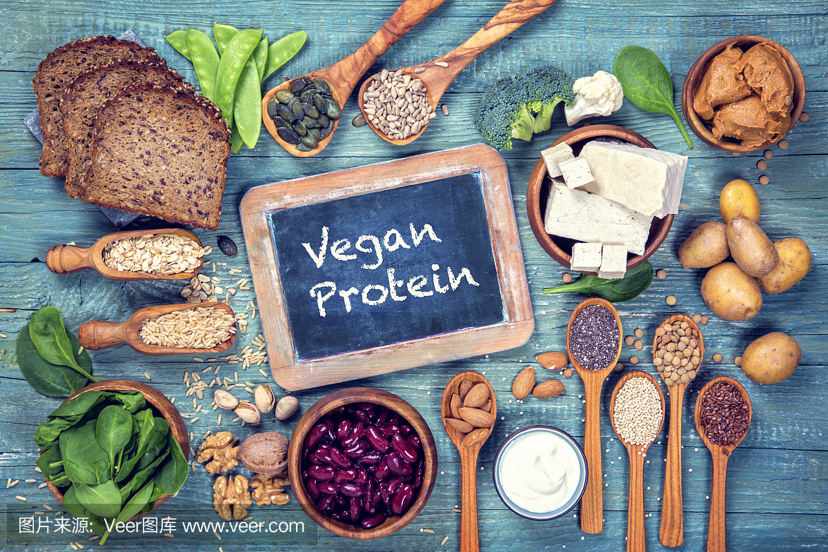 素食者的蛋白质来源。